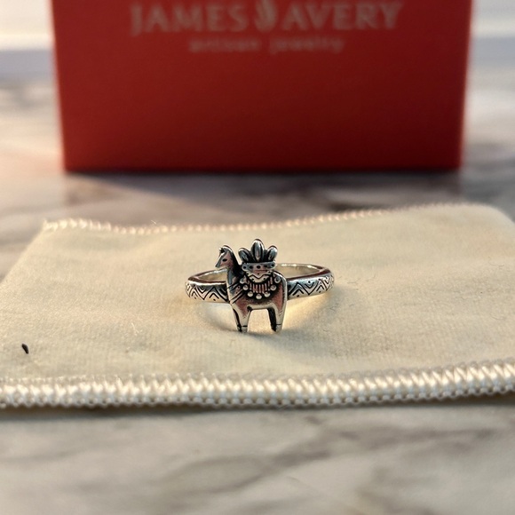 Retired James Avery Llama ring - Picture 1 of 5